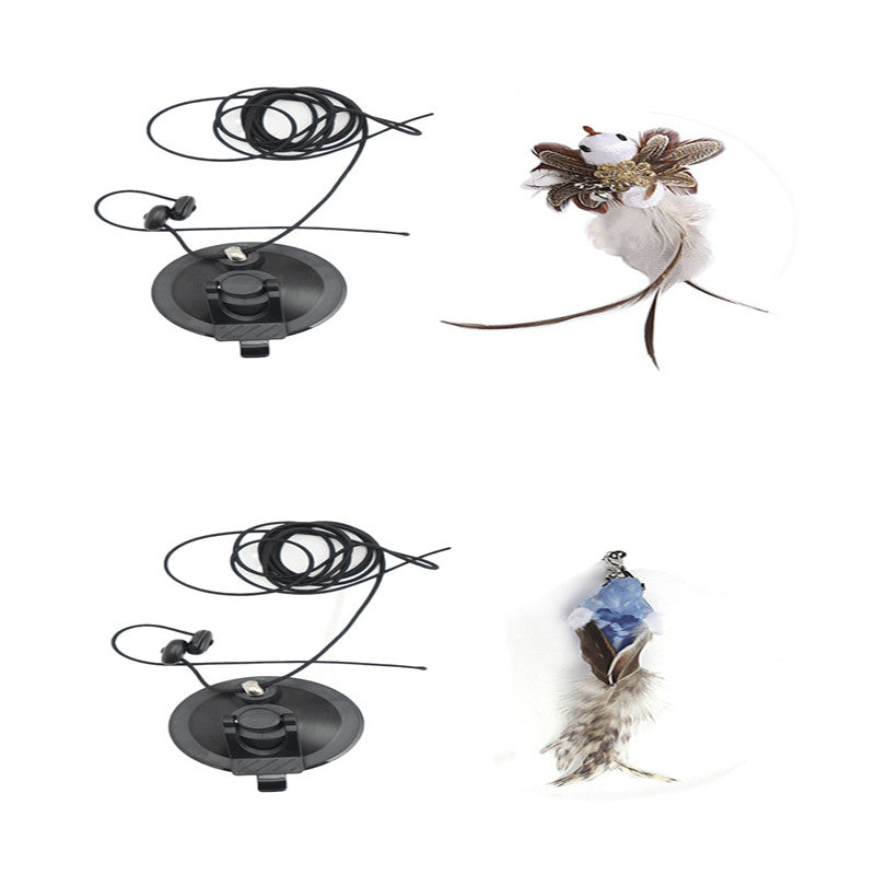 KFX-3720125 Hanging Door Cat Teaser Toy in Various Bird Designs