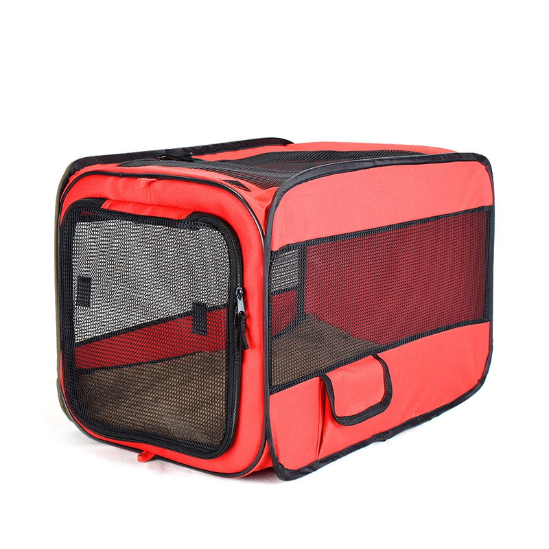 KFX-3721533 Dog Safety Seat for Cars – Breathable Polyester Kennel, Suitable for Dogs up to 50kg, Three Sizes Available
