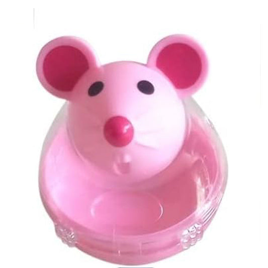 KFX-3723453 Interactive Cat Food Ball Feeder - Slow Feed Tumbler Toy for Treats and Play
