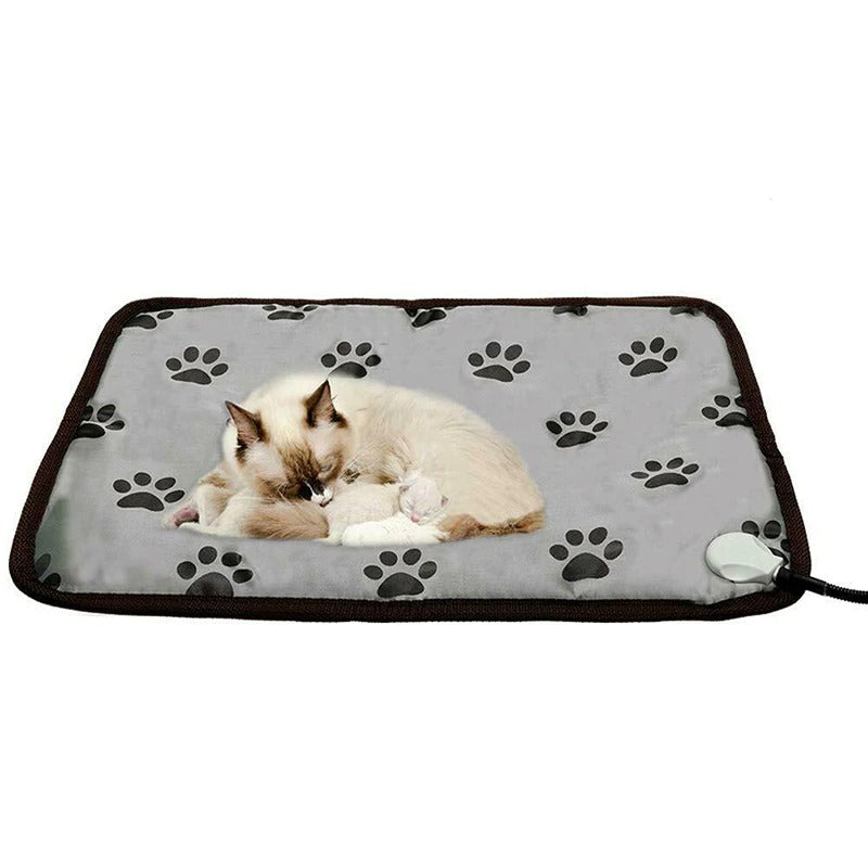KFX-3726909 Pet Heating Pad for Dogs and Cats - Waterproof Electric Mat with Adjustable Temperature and Chew-Resistant Cord