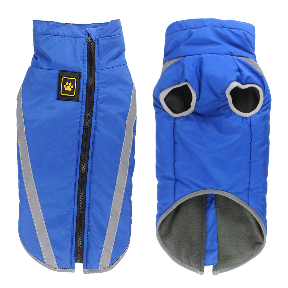 KFX-3727421 Reflective Waterproof Jacket for Medium to Large Dogs in Multiple Colors