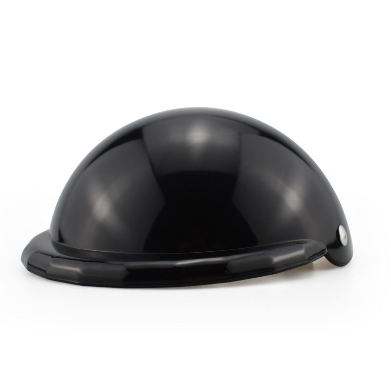 KFX-3729853 Pet Safety Helmet with Sunglasses Set for Dogs and Cats - Casual Monochrome Design