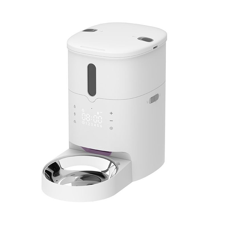 KFX-3730109 Smart Automatic Pet Feeder with Stainless Steel Basin - 3L & 6L Options