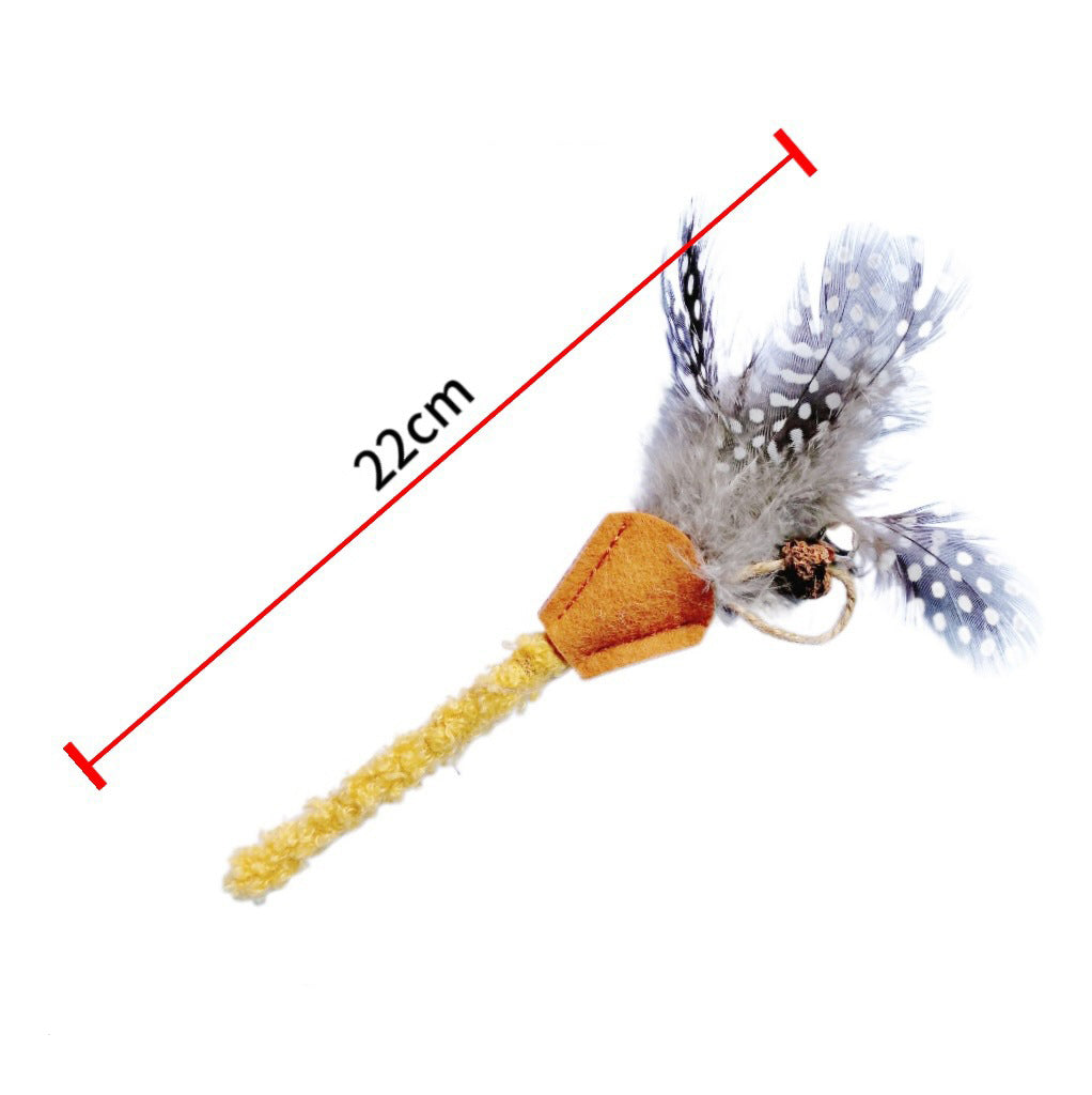 KFX-3732285 Cat Molar Stick Made from Natural Polygonum Wood for Healthy Dental Chewing