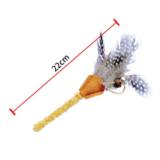 KFX-3732285 Cat Molar Stick Made from Natural Polygonum Wood for Healthy Dental Chewing