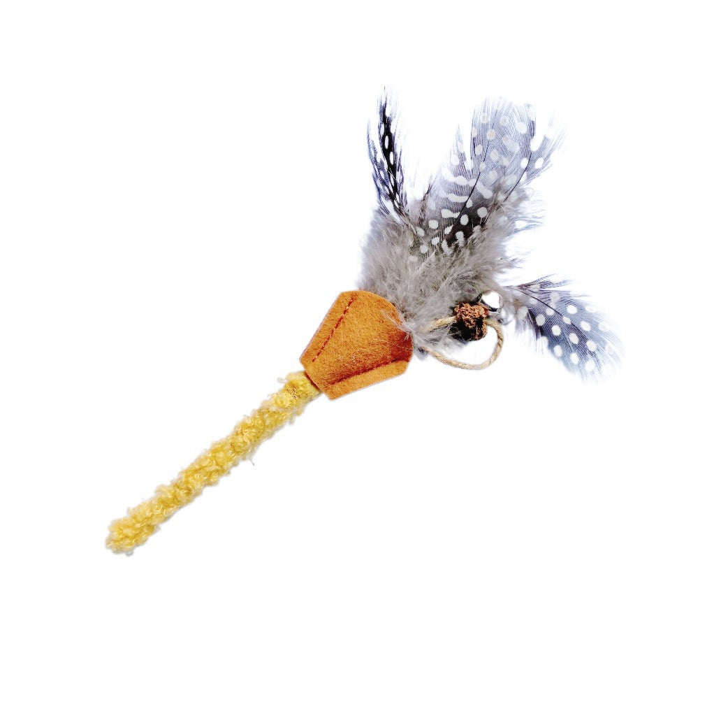 KFX-3732285 Cat Molar Stick Made from Natural Polygonum Wood for Healthy Dental Chewing