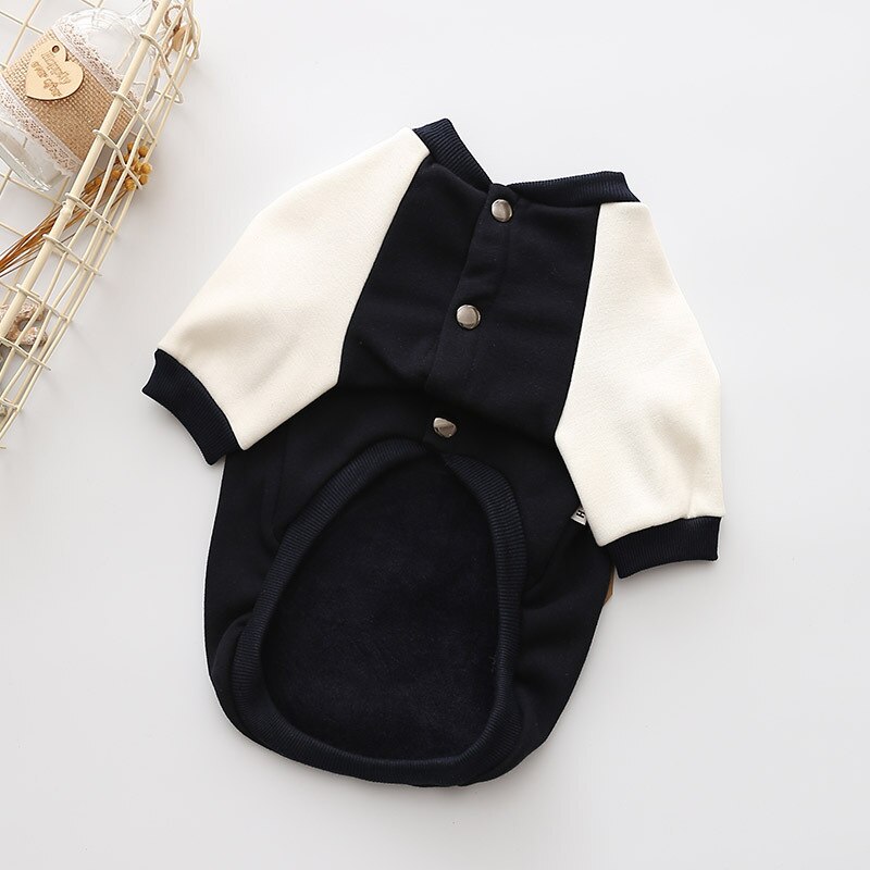 KFX-3734973 Cozy Cotton-Padded Dog Clothes for Small to Medium Breeds