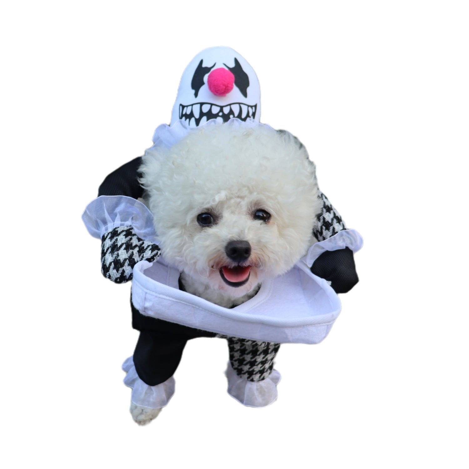 KFX-3738173 Demon Transformation Pet Costume for Halloween - Cloth Material, Available in Sizes S and L
