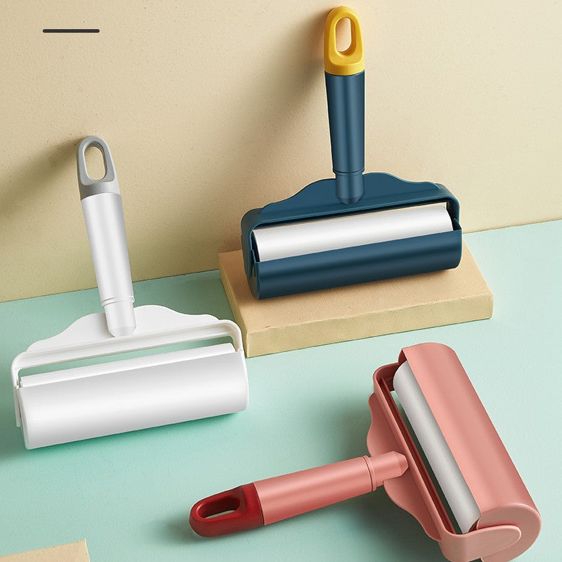 KFX-3750461 Portable Roller Paper Gluing Machine for Sticking and Removing Hair, Dust, and Residue - Includes Dustproof Cover and Hanging Holes