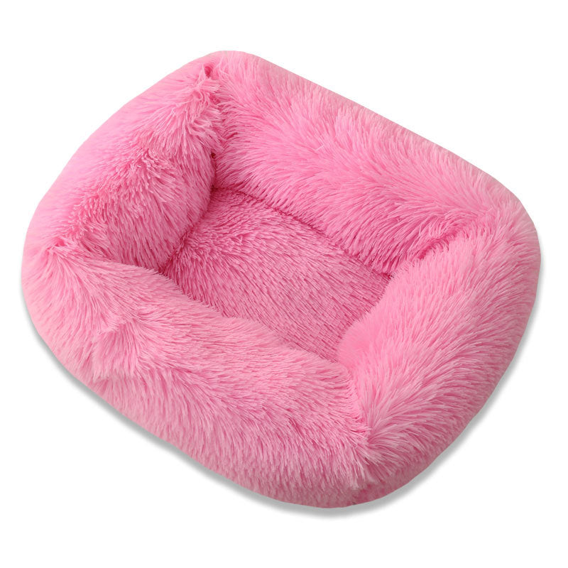 KFX-3752125 Cozy Warm Plush Pet Nest Cushion in Various Sizes and Colors