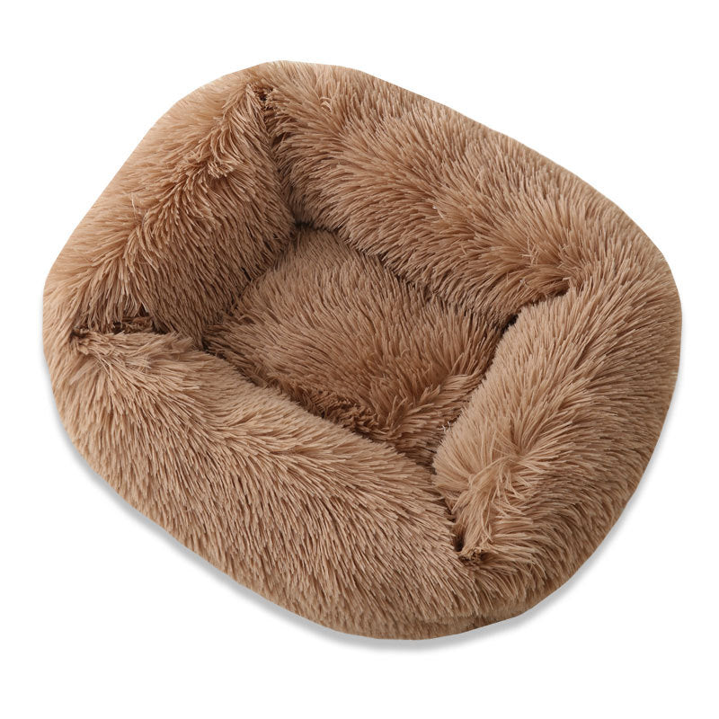 KFX-3752125 Cozy Warm Plush Pet Nest Cushion in Various Sizes and Colors