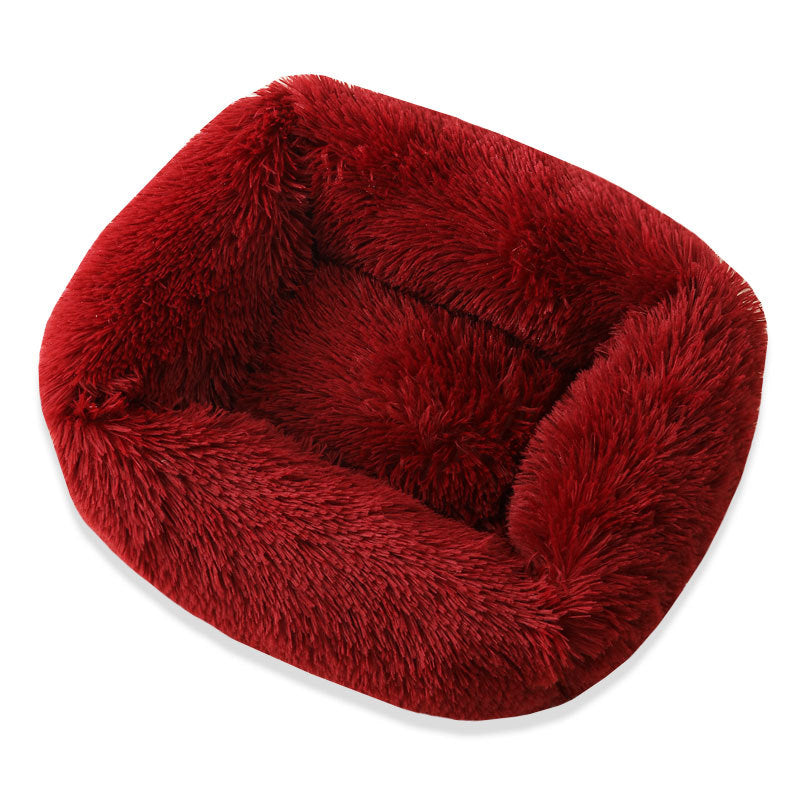 KFX-3752125 Cozy Warm Plush Pet Nest Cushion in Various Sizes and Colors