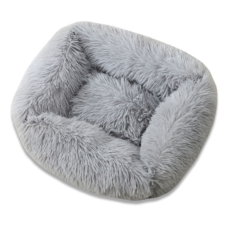 KFX-3752125 Cozy Warm Plush Pet Nest Cushion in Various Sizes and Colors