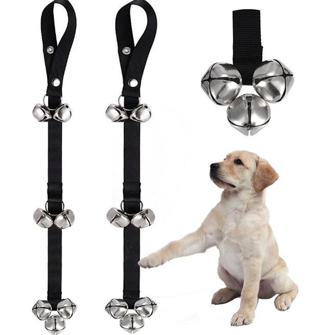 KFX-3752893 Dog Training Doorbell with Adjustable Rope for Effective Housebreaking