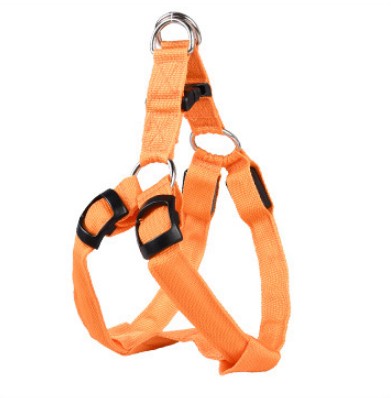 KFX-3757117 LED Luminous Dog Chest Strap with Interchangeable Leash - Multiple Colors & Flashing Modes