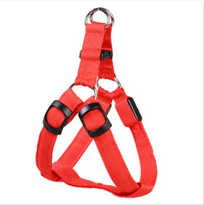 KFX-3757117 LED Luminous Dog Chest Strap with Interchangeable Leash - Multiple Colors & Flashing Modes