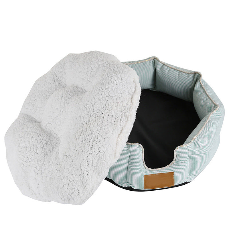 KFX-3757885 Comfortable Winter Pet Cotton Nest Mat for Cats and Dogs