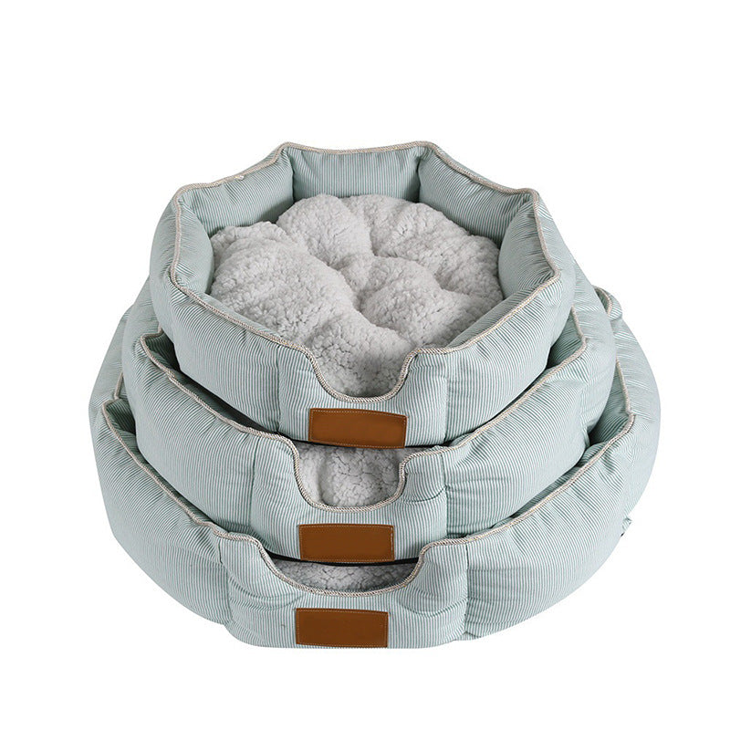 KFX-3757885 Comfortable Winter Pet Cotton Nest Mat for Cats and Dogs