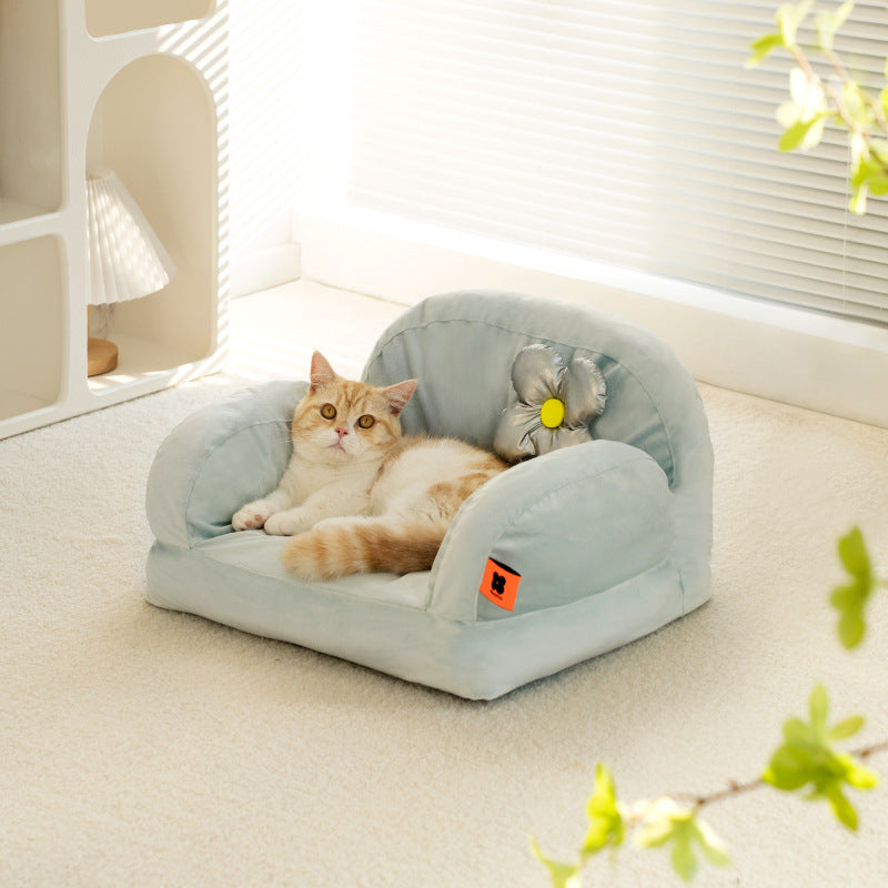 KFX-3761853 Removable and Washable Cat Litter Bed in Stylish Colors