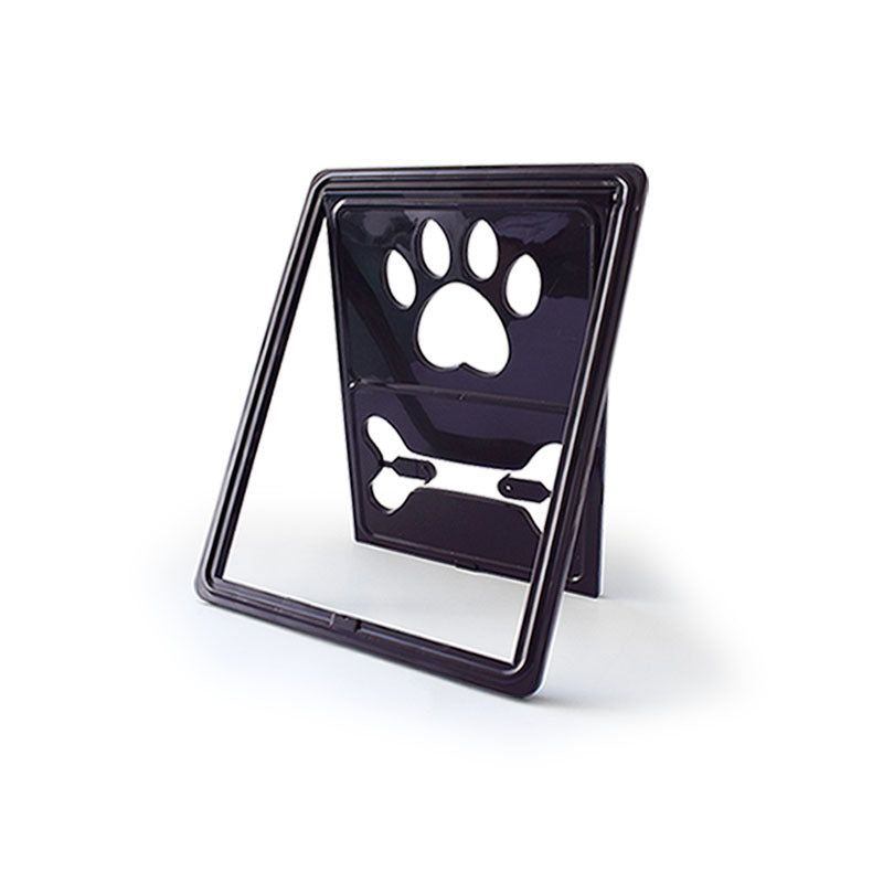 KFX-3769021 Dual-Direction Pet Screen Door with Magnetic Closure – White, Brown, Black Options