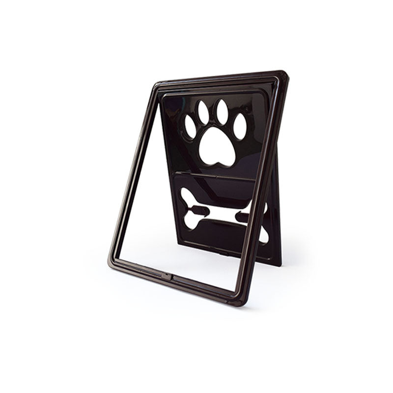 KFX-3769021 Dual-Direction Pet Screen Door with Magnetic Closure – White, Brown, Black Options