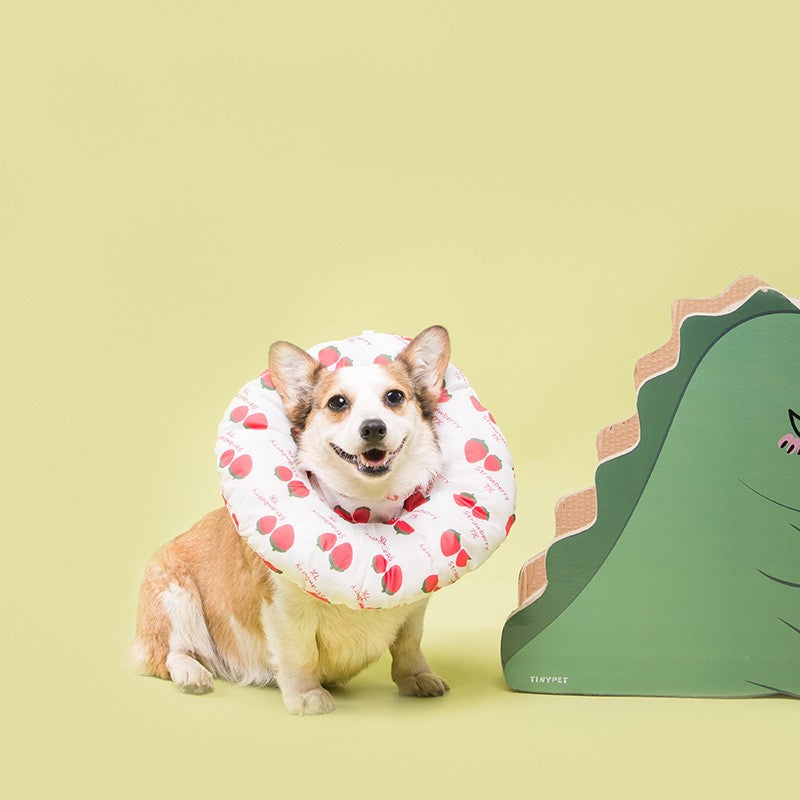 KFX-3777085 Waterproof Cartoon Dog and Cat Bibs in Various Sizes (S-3L)