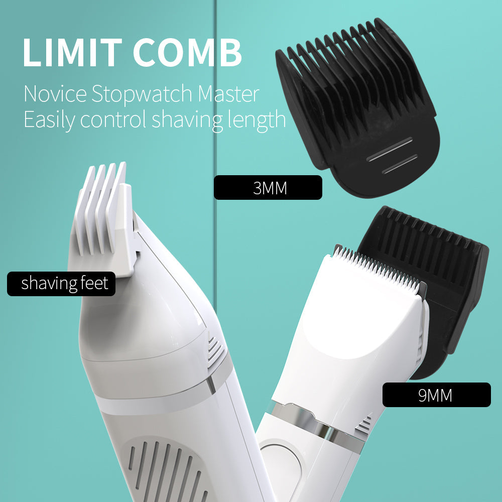KFX-3780669 Multifunctional 4-in-1 LCD Display Electric Hair Clipper with USB Charging and Long-lasting Battery
