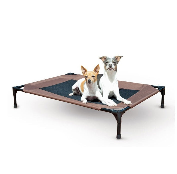 KFX-3789245 Moisture-Proof Removable Washable Oxford Cloth Pet Bed with Metal Frame