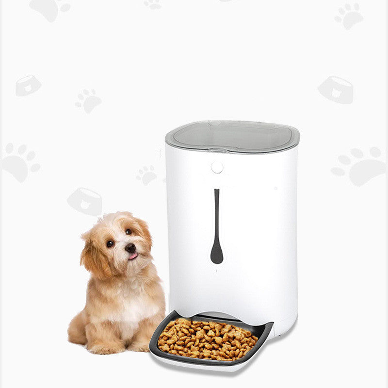 KFX-3790781 Automatic Timed Pet Feeder with Video Capability and 6L Capacity for Dogs and Cats