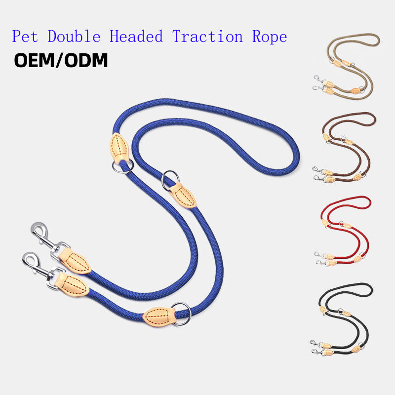 KFX-3803581 Automatic Tightening Dog Leash with P Rope Collar for Blast Race Level Training