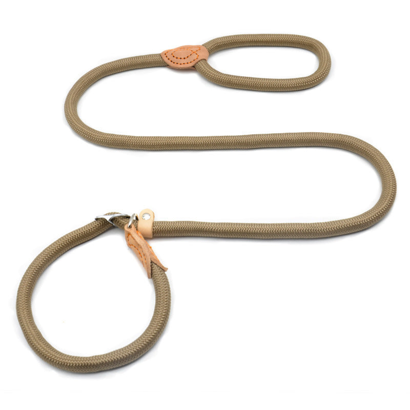 KFX-3803581 Automatic Tightening Dog Leash with P Rope Collar for Blast Race Level Training