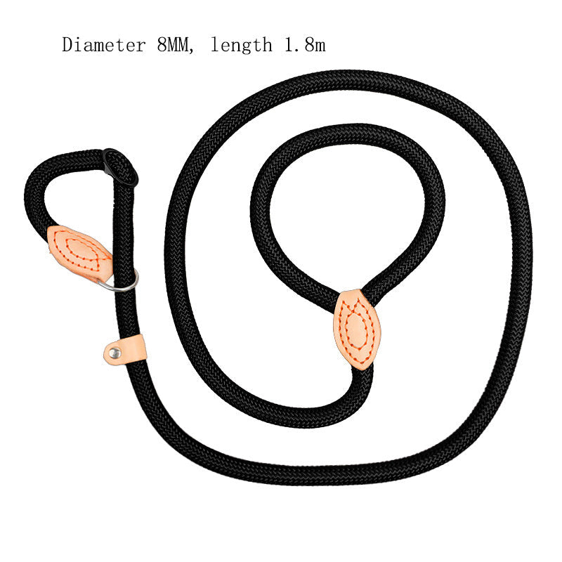 KFX-3803581 Automatic Tightening Dog Leash with P Rope Collar for Blast Race Level Training