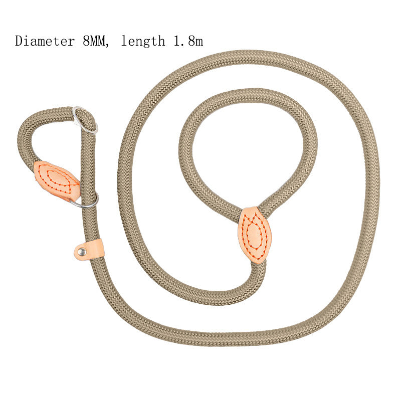 KFX-3803581 Automatic Tightening Dog Leash with P Rope Collar for Blast Race Level Training
