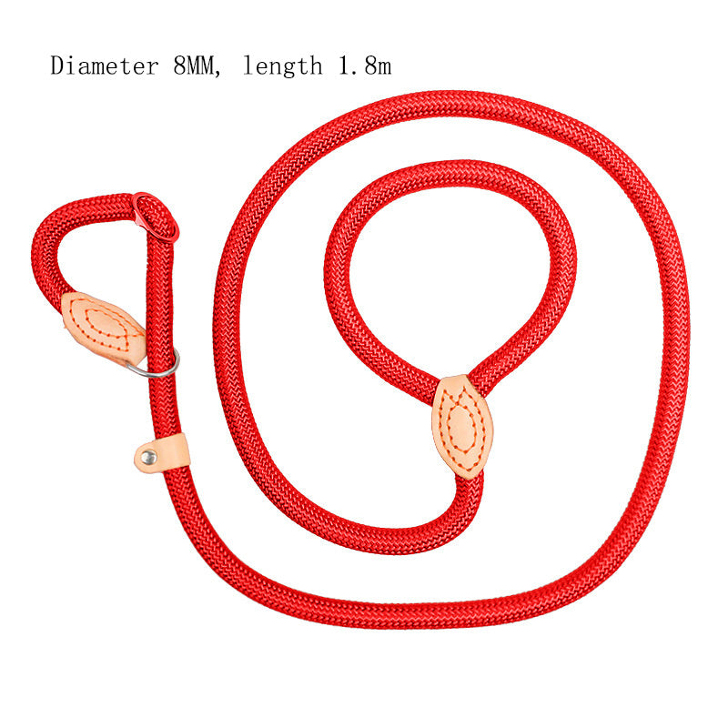KFX-3803581 Automatic Tightening Dog Leash with P Rope Collar for Blast Race Level Training