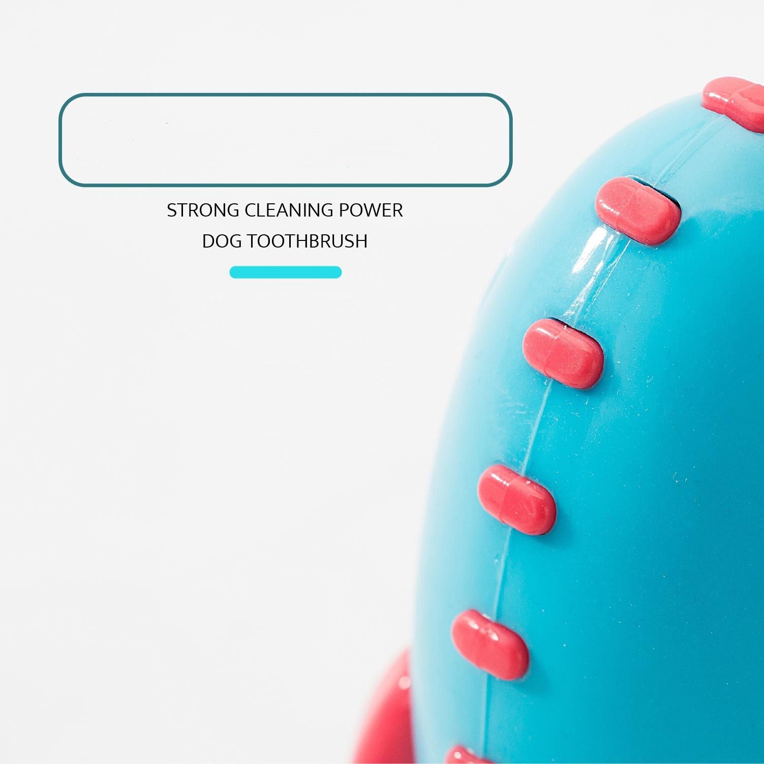 KFX-3806909 Bite-Resistant Silica Gel Dog Toy with Food-Dispensing Feature