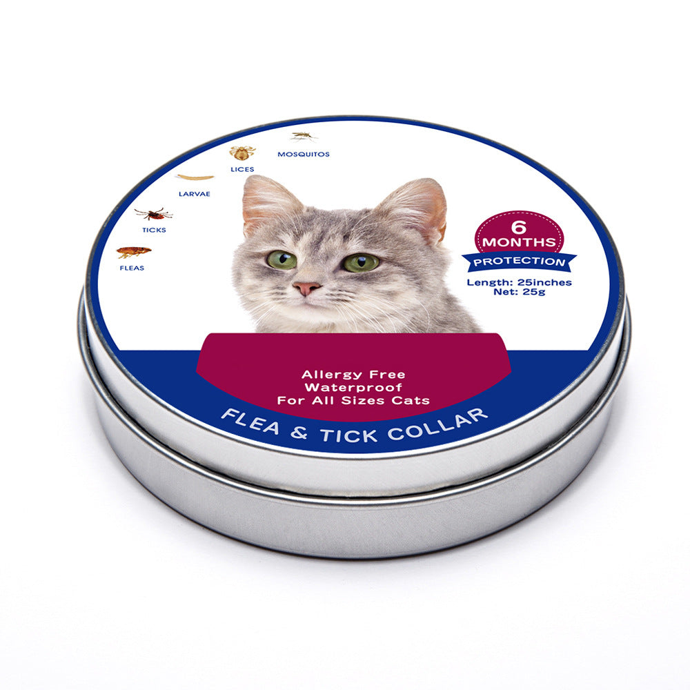 KFX-3809853 Insect Repellent Flea and Tick Collar for Pets - 13 Inch Length