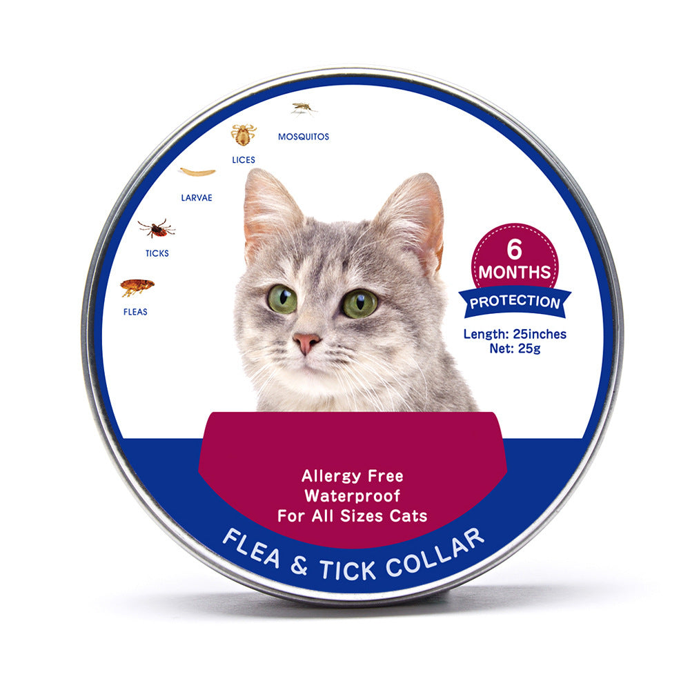 KFX-3809853 Insect Repellent Flea and Tick Collar for Pets - 13 Inch Length