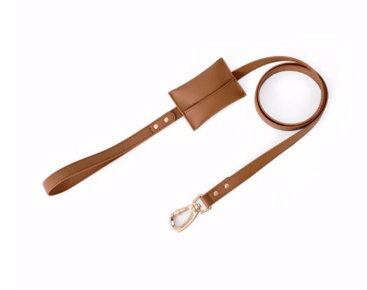 KFX-3811133 Stylish Leather Chest Strap Harness for Dogs in Various Colors and Sizes