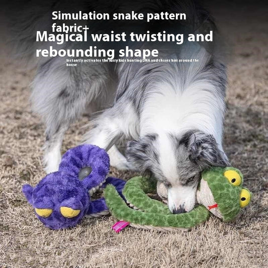 KFX-3811517 Durable Plush Dog Toy with Molar Sound for Engaging Playtime