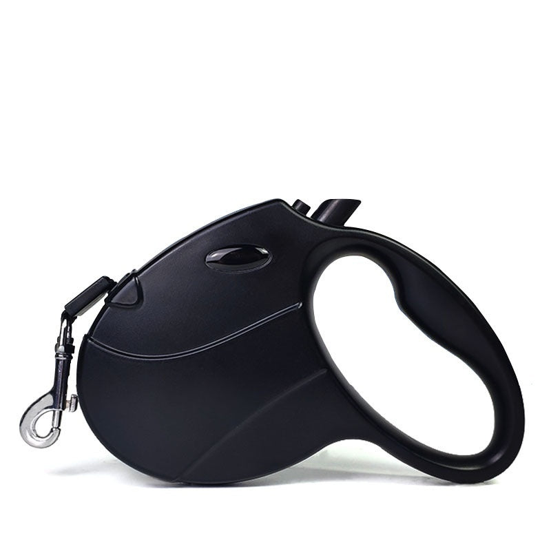KFX-3811645 Automatic Retractable 5m Pet Leash with Hand-Holding Rope - Multiple Colors Available