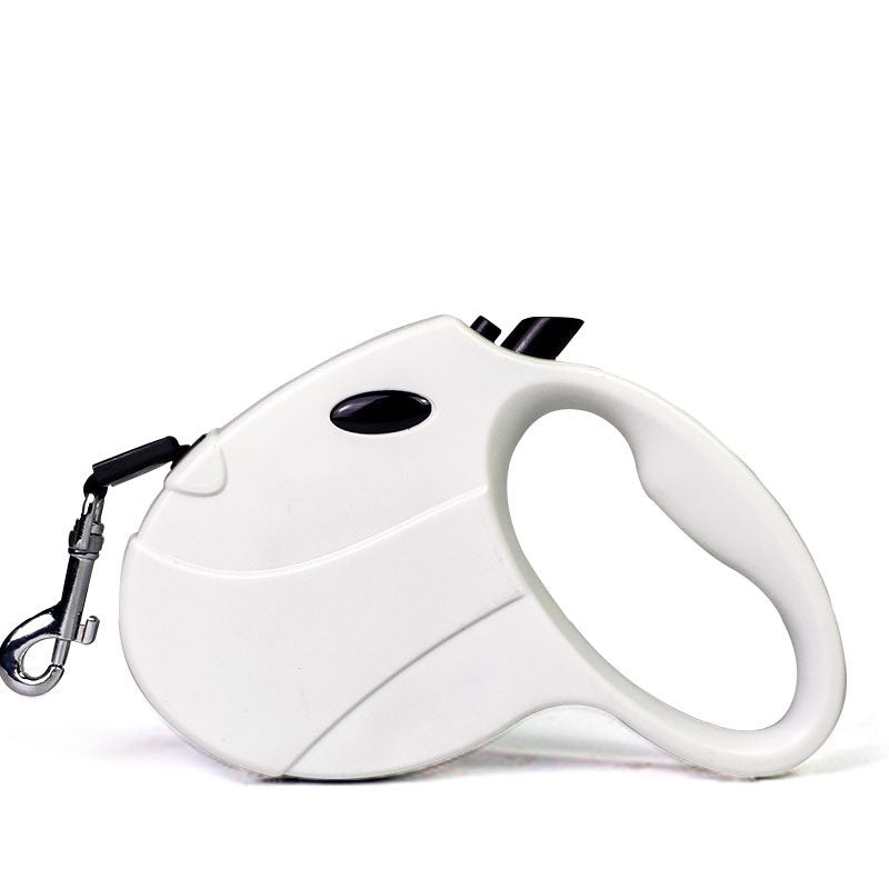 KFX-3811645 Automatic Retractable 5m Pet Leash with Hand-Holding Rope - Multiple Colors Available