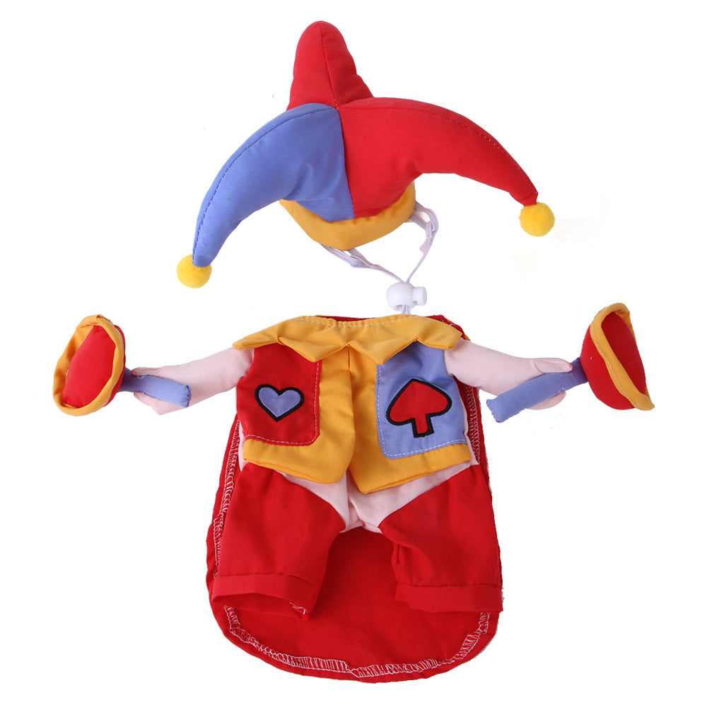 KFX-3815997 Magician Pet Transformation Outfit with Cape and Hat for Cats