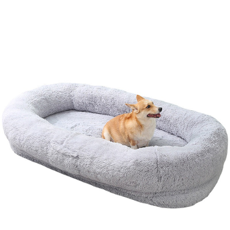 KFX-3823421 Large Removable and Washable Plush Pet Bed in Multiple Colors