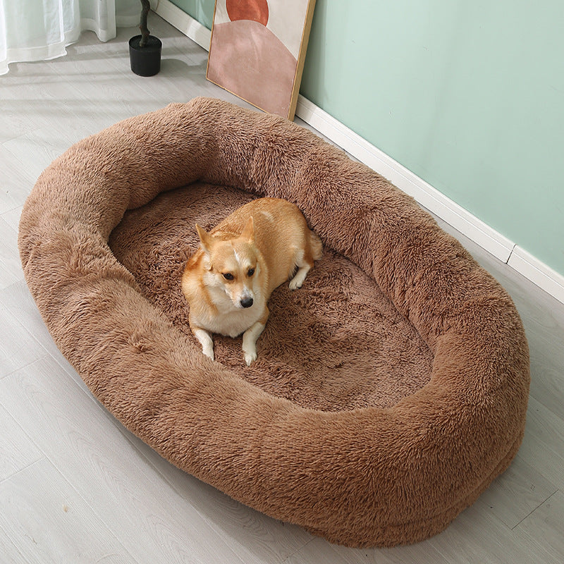 KFX-3823421 Large Removable and Washable Plush Pet Bed in Multiple Colors