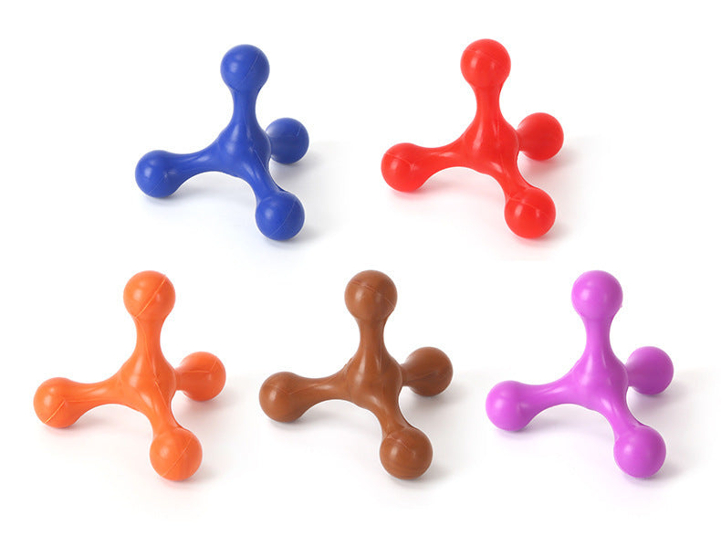 KFX-3824829 Durable Silicone Chew Toy for Small to Medium Dogs - Teething Relief & Dental Care