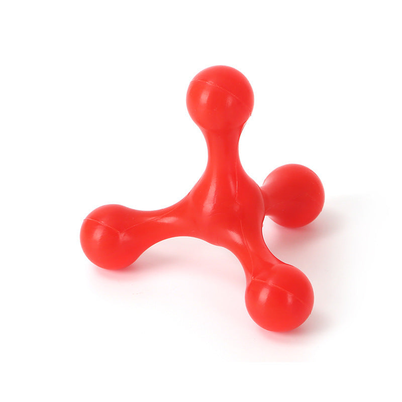 KFX-3824829 Durable Silicone Chew Toy for Small to Medium Dogs - Teething Relief & Dental Care