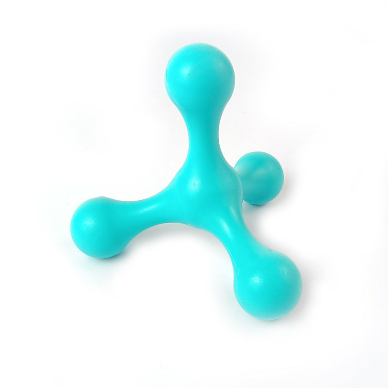 KFX-3824829 Durable Silicone Chew Toy for Small to Medium Dogs - Teething Relief & Dental Care