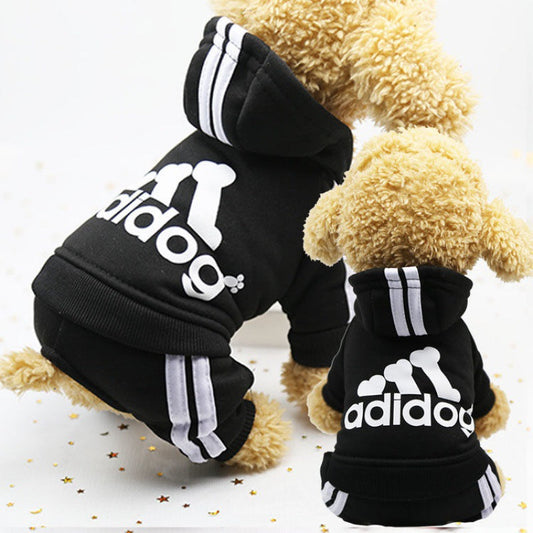 KFX-3833277 Stylish Thickened Winter Dog Clothes for Small Breeds - Available in Multiple Colors and Sizes