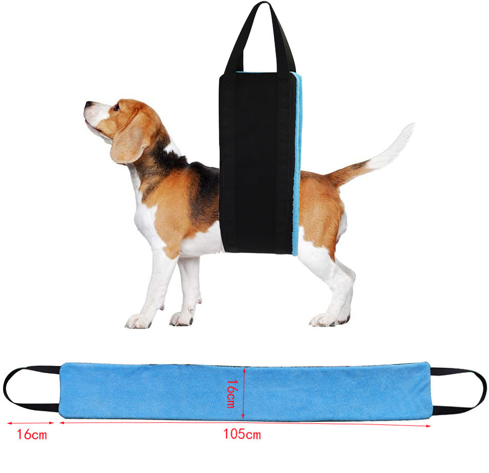 KFX-3834557 Pet Support Harness for Dogs - Oxford Cloth Auxiliary Belt for Rear Leg Assistance