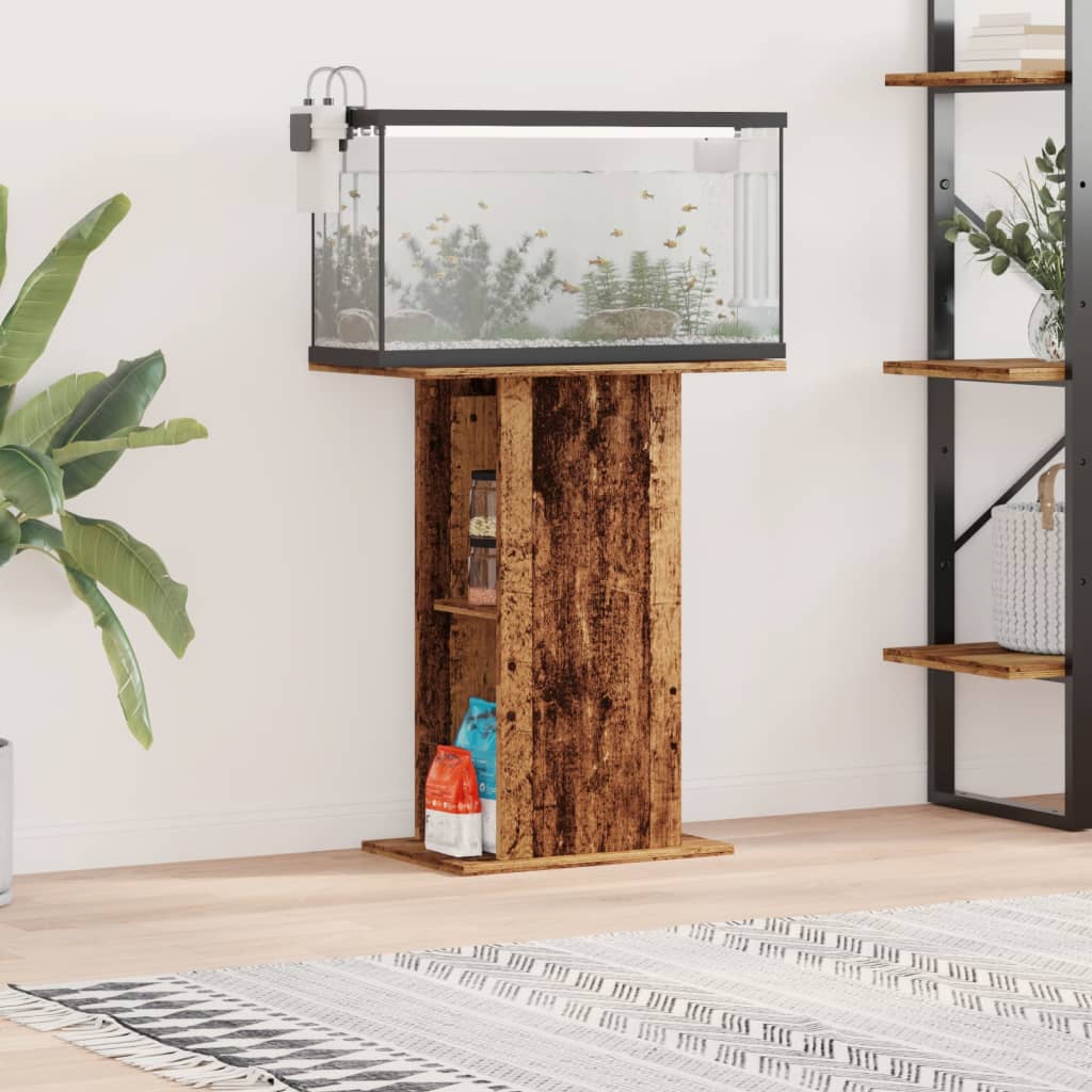 KFX-3838141 Aquarium Stand for 60.5 x 36 x 72.5 cm Tanks – Engineered Wood, Various Color Options